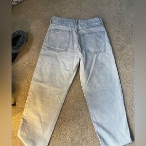 straight leg jeans from gap !